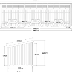 Online Plus Nordic madpakkehus 14 m2 - Type 1A