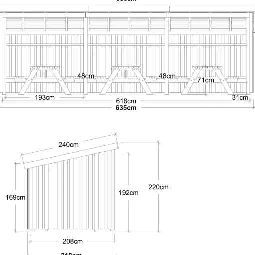 Online Plus Nordic madpakkehus 14 m2 - Type 1A