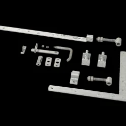 Plus Havelåger^Nostalgi enkeltlåge inkl. beslag 100x95 cm sort