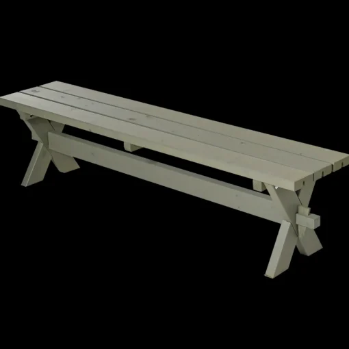 Plus Bord- Og Bænkesæt^Nostalgi Plankebænk 177 cm trykimp