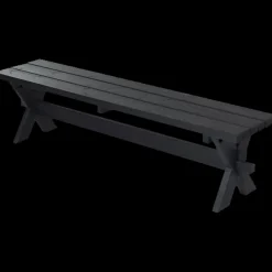 Plus Bord- Og Bænkesæt^Nostalgi Plankebænk 177 cm trykimp