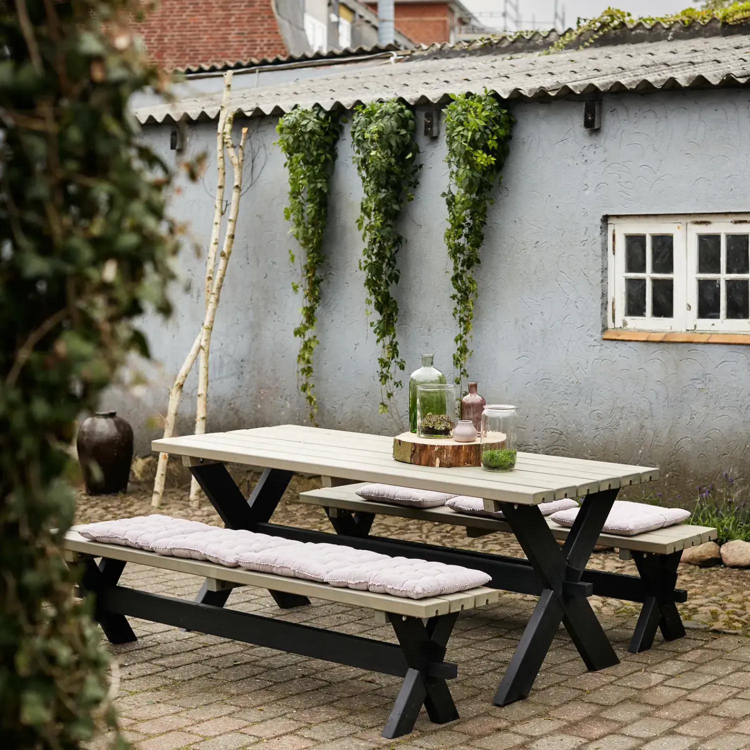 Plus Nostalgi Plankesæt 177 cm trykimprægneret