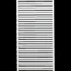 New Plus Osaka hegn 90x180 cm hvid