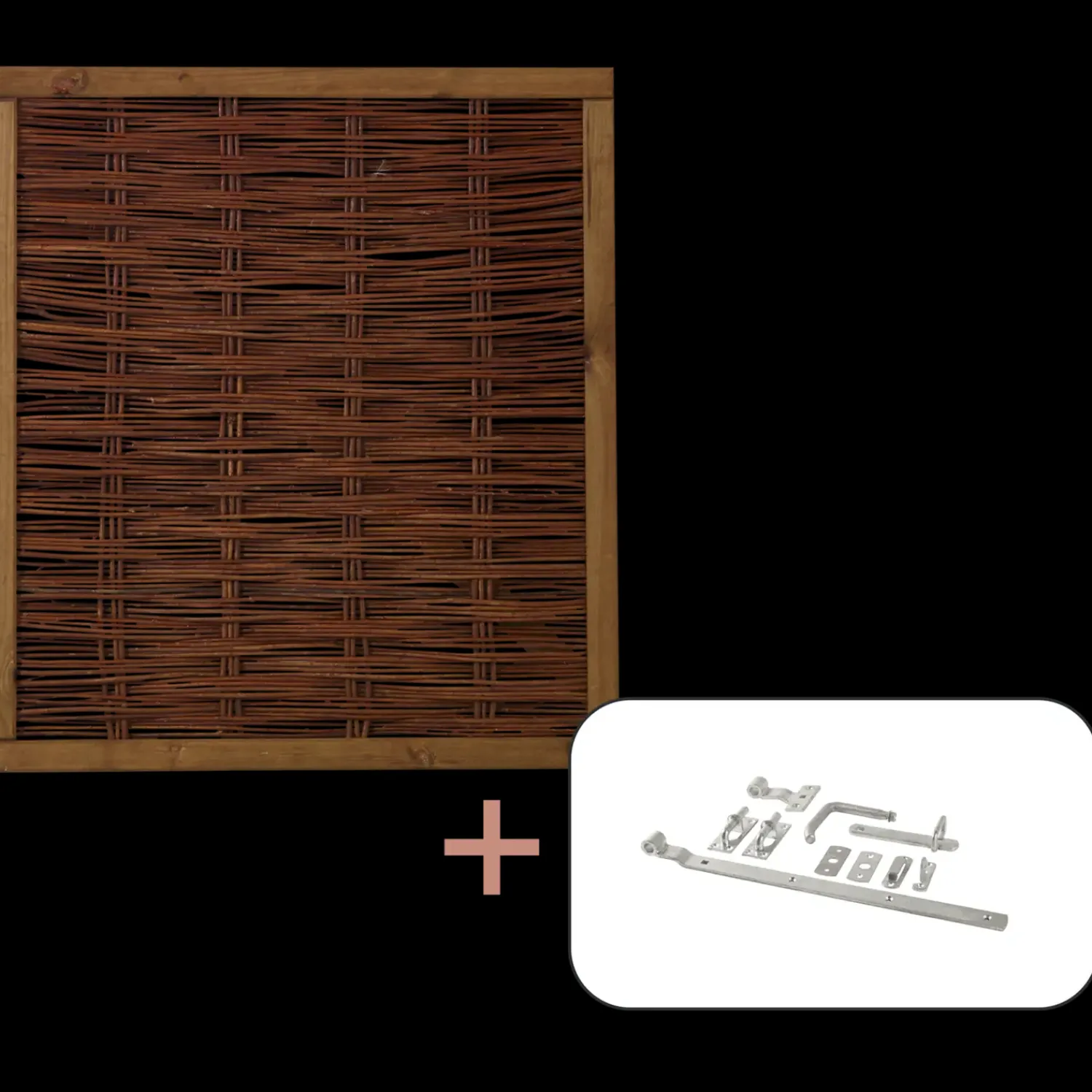 Online Plus Pil enkeltlåge inkl. beslag 90x140 cm