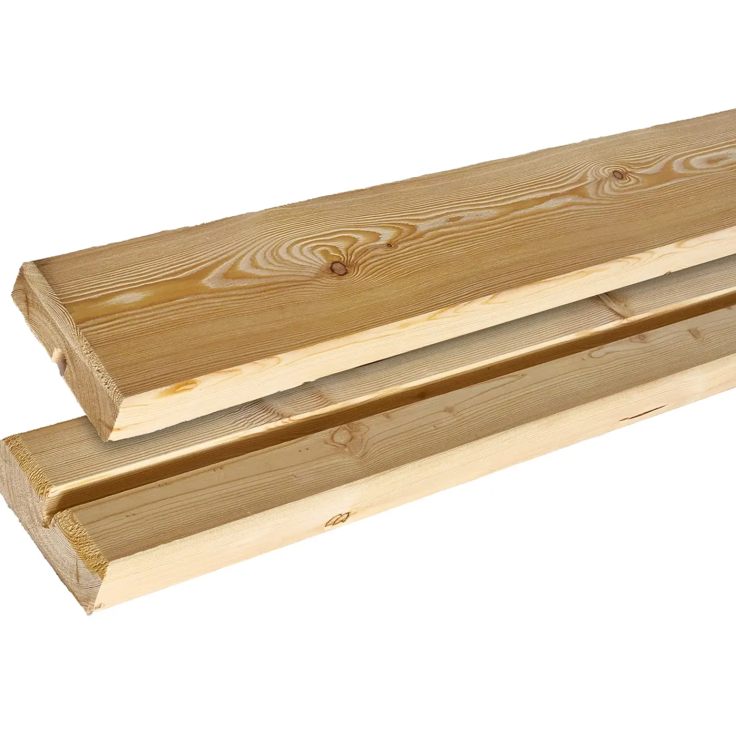 Plus Plantekasser^PIPE planker 60 cm 3 stk lærketræ