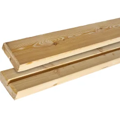 Plantekasser^Plus PIPE planker 60 cm 6 stk lærketræ