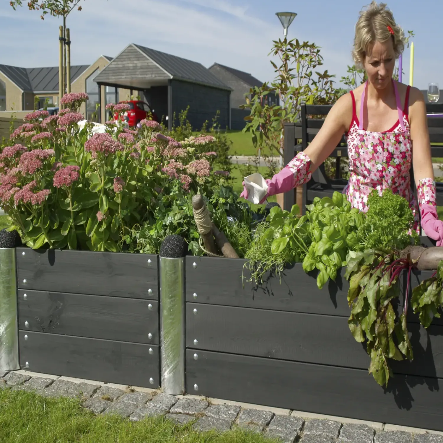 Plantekasser^Plus PIPE planker 60 cm 6 stk trykimprægneret