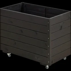 Plus Plantekasser^plantekasse på ben 88x37x39 cm sort