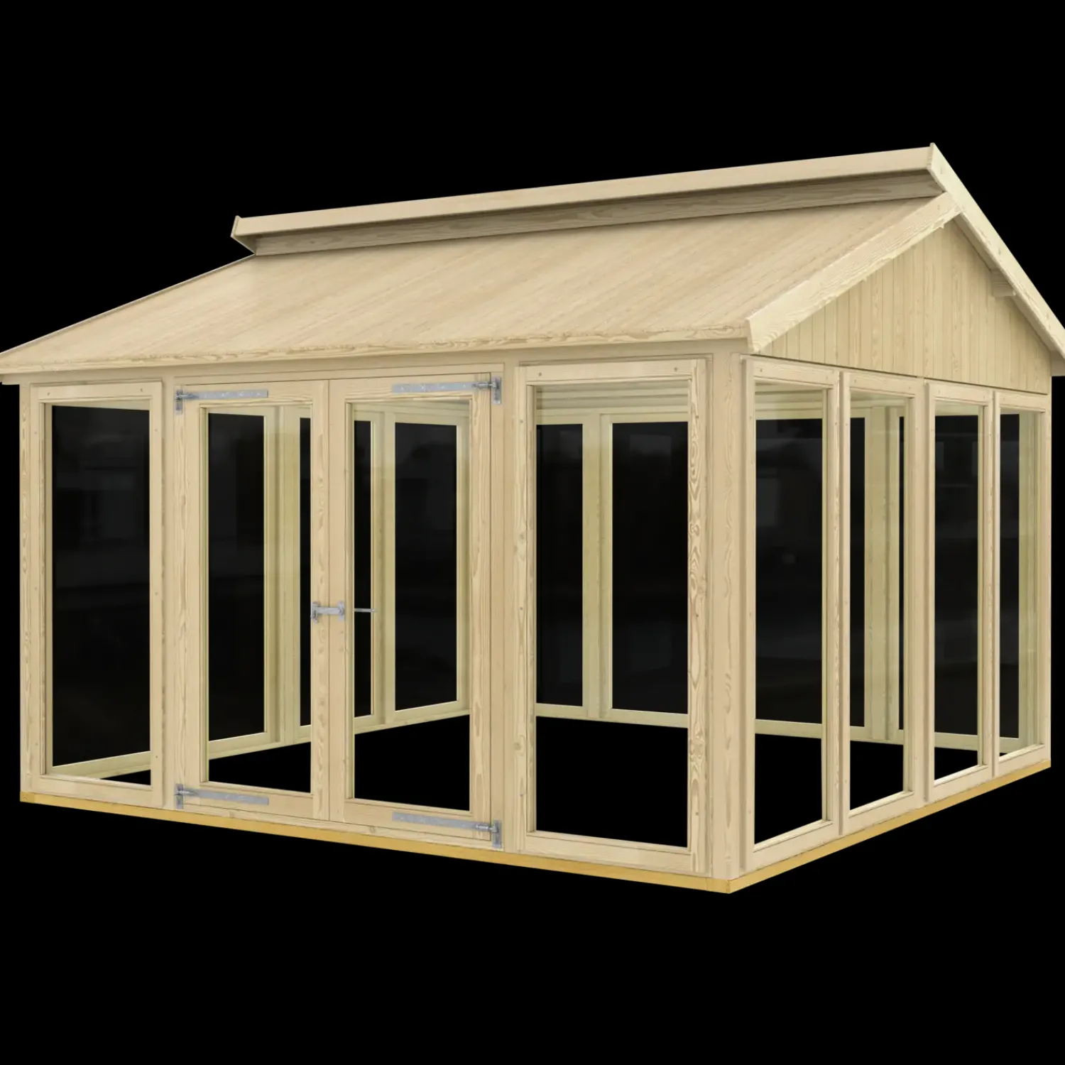 Online Plus Redskabsrum/Drivhus 12,25 m² Model 2