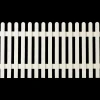 Plus Træhegn^Retro hegn 150x80 cm hvid