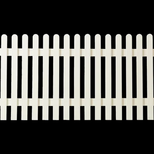 Plus Træhegn^Retro hegn 150x80 cm hvid
