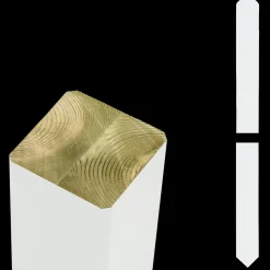 Plus Havelåger^Rondo enkeltlåge 100x104/107 cm trykimprægneret