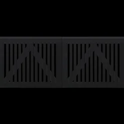 Best Plus Sendai dobbeltlåge 200x80 cm sort