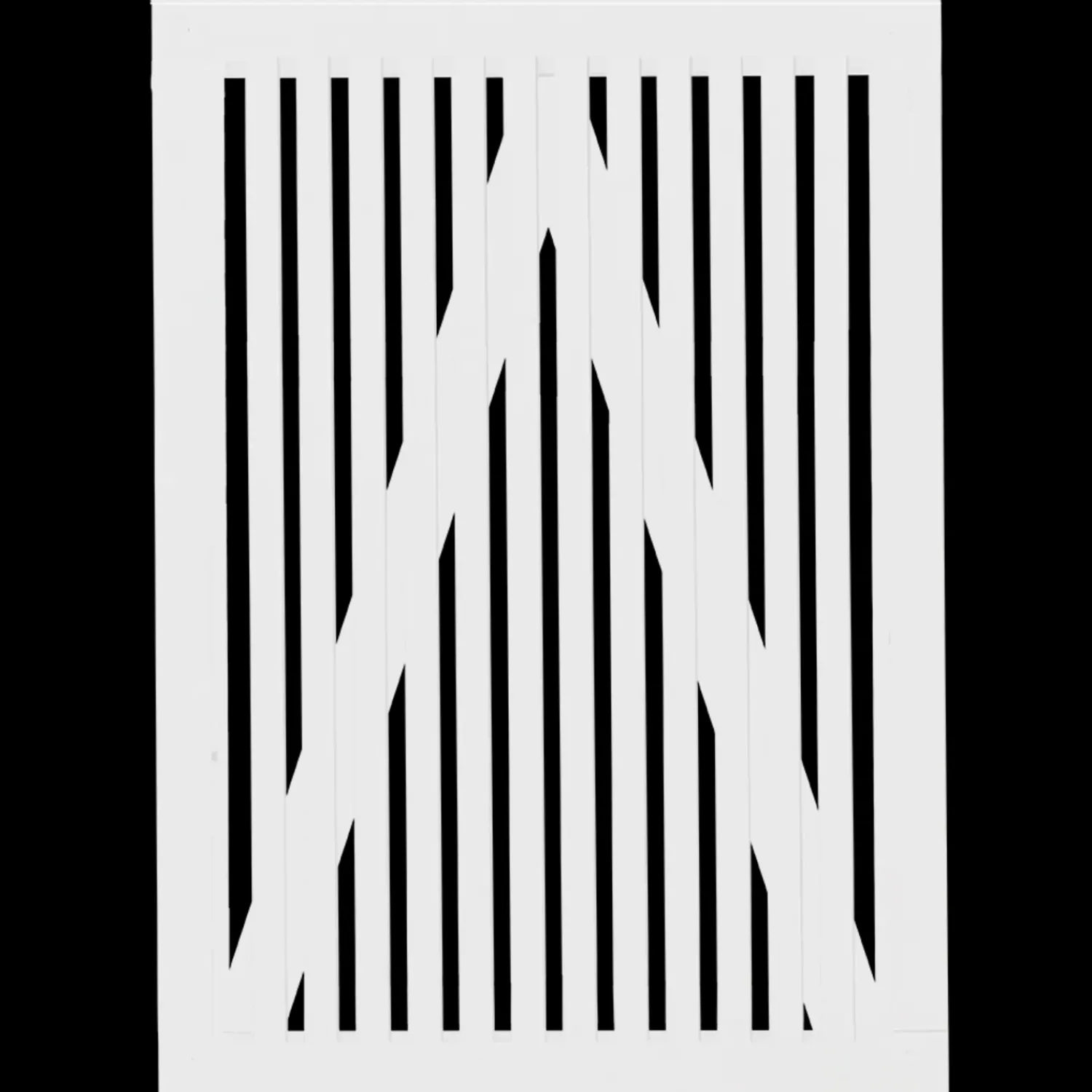 Plus Havelåger^Sendai enkeltlåge 100x80 cm hvid