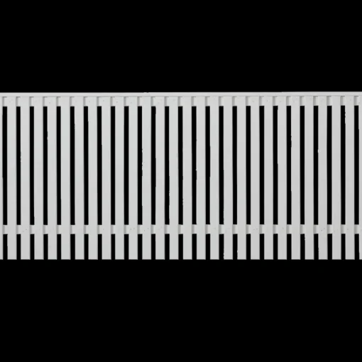 Plus Lamelhegn^Sendai hegn 180x80 cm hvid