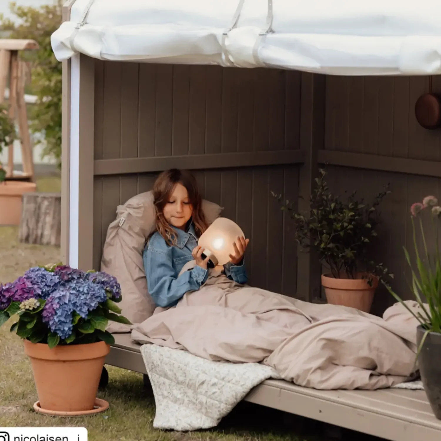 Outlet Plus shelter på hjul ubehandlet nåletræ