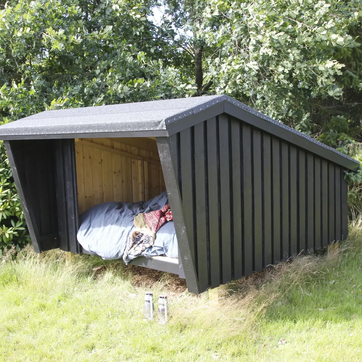 Shelters^Plus shelter ubehandlet nåletræ inkl. beslag/skruer