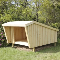 Shelters^Plus shelter ubehandlet nåletræ inkl. beslag/skruer