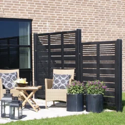 Hot Plus Silence hegn 176x110 cm sort