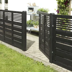 Hot Plus Silence hegn 176x110 cm sort