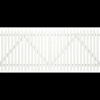 Plus Havelåger^Skagen Lux dobbeltlåge 300x80 cm hvid