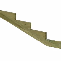 Discount Plus Terrassetrappe 4 trin  19°  120 cm