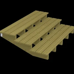 Sale Plus Terrassetrappe 3 trin  19°  180 cm