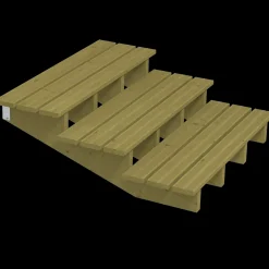Clearance Plus Terrassetrappe 3 trin  19°  120 cm