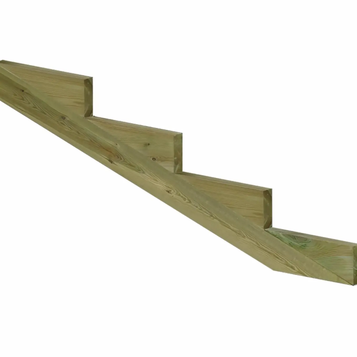 Plus Trapper Og Lemme^Terrassetrappe 4 trin 19° 180 cm