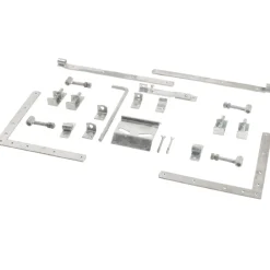 Plus Havelåger^Tokyo dobbeltlåge inkl. beslag 200x90 cm sort