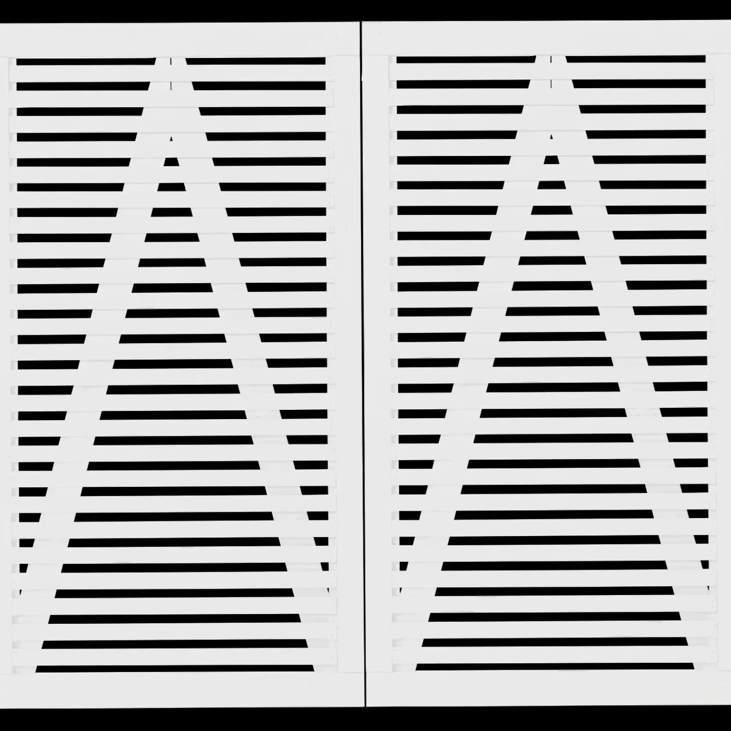 Plus Havelåger^Tokyo dobbeltlåge 200x90 cm hvid