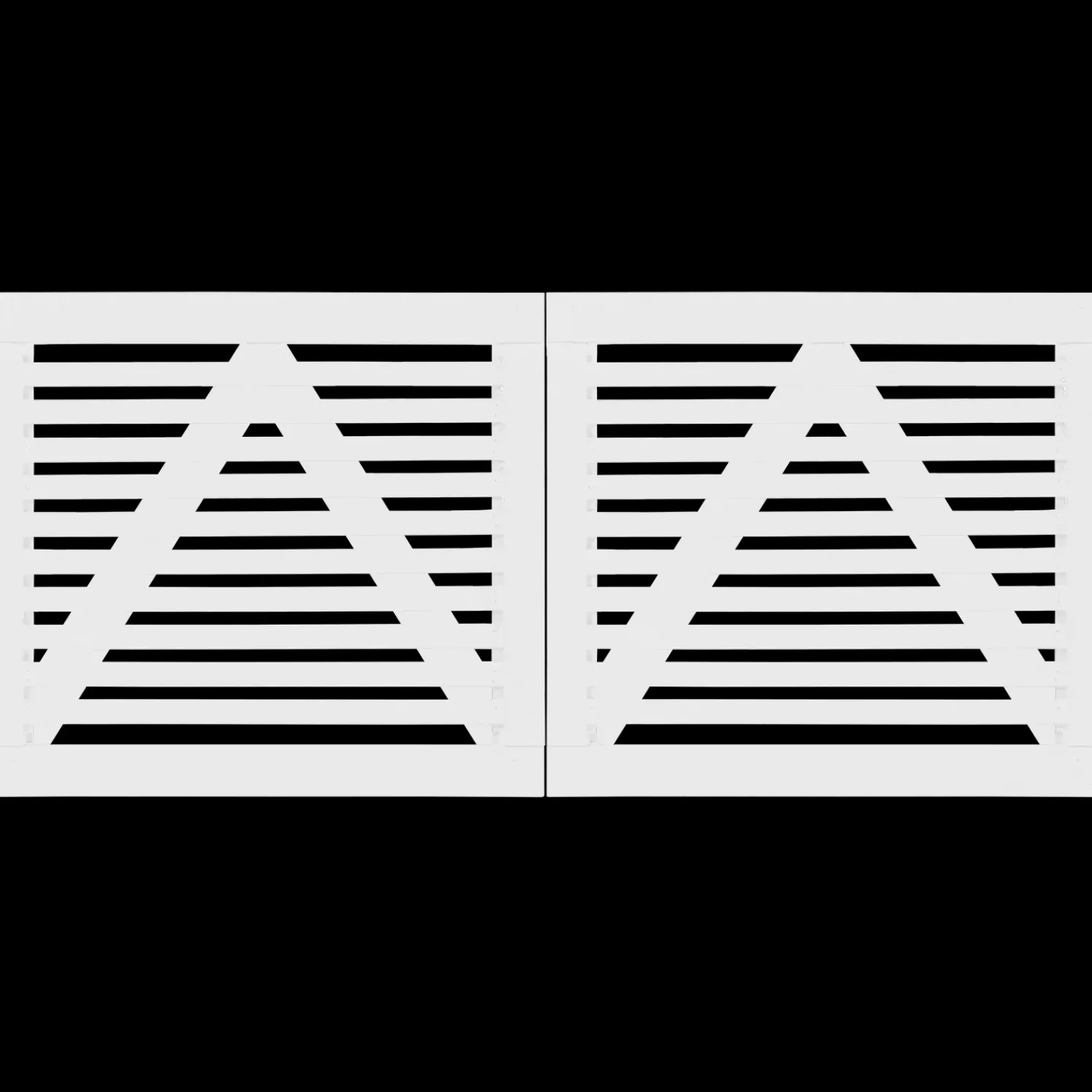 Plus Havelåger^Tokyo dobbeltlåge 200x90 cm hvid