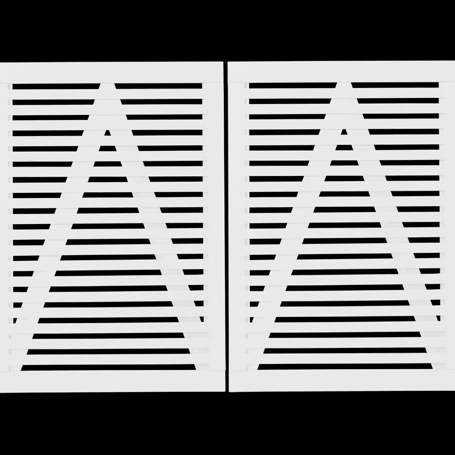 Plus Havelåger^Tokyo dobbeltlåge 200x90 cm hvid