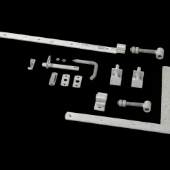 Plus Havelåger^Tokyo enkeltlåge inkl. beslag 100x90 cm hvid
