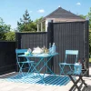 Plus Komposithegn^Trend hegn 115×110 cm sort