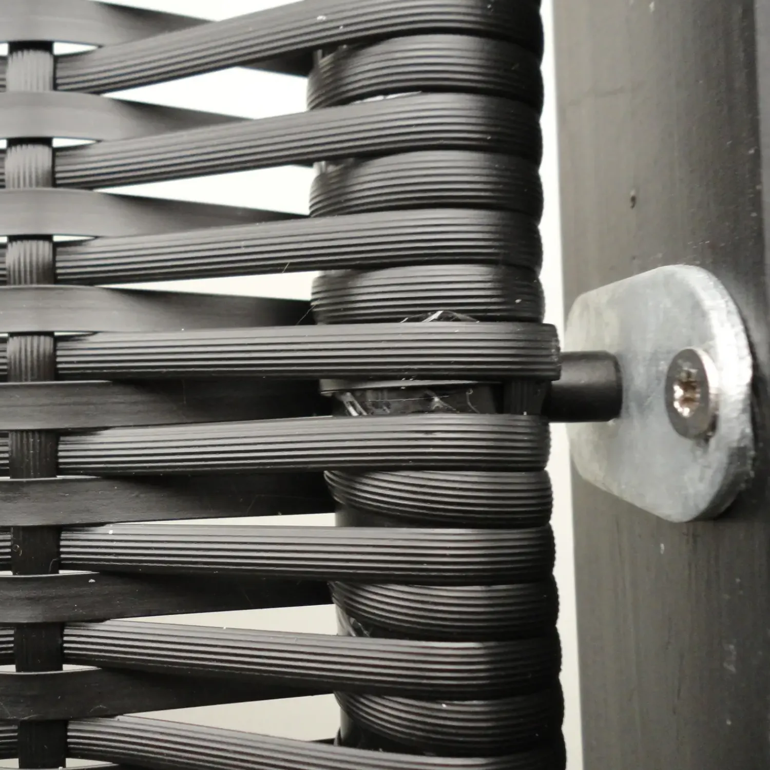 Plus Komposithegn^Trend hegn 115×110 cm sort