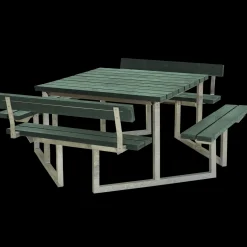 Best Plus Twist bord/bænkesæt med 2 ryglæn 204 cm  trykimp