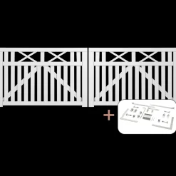 Sale Plus Vinesse dobbeltlåge inkl. beslag 300x98 cm hvid