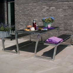 Plus Bord- Og Bænkesæt^Zigma bord/bænkesæt 176 cm grøn