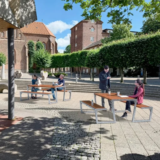 Plus Bord- Og Bænkesæt^Zigma Bord/Bænkesæt 176 cm ThermoWood®