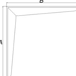 Peder Nielsen Hyldeknægte / Bordbæringer^PN bordbæring 300x300 mm hvid