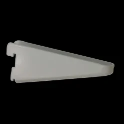 Hyldeknægte / Bordbæringer^PN hyldeknægt til vægskinne 120 mm hvid