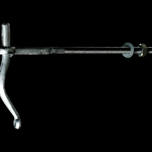 Peder Nielsen Hængsler^PN pladeskruestabel 146x200 mm m/13 mm tap varmforz.