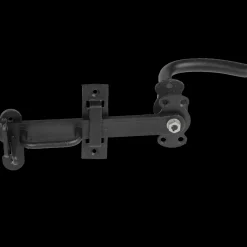 Hot Peder Nielsen PN stalddørsgreb 50-75 mm varmforzinket sort