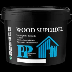 Outlet PP træbeskyttelse Wood Superdec Hvid/Base 1 4,9L