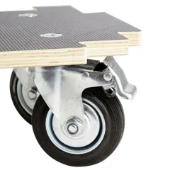 Probuilder Flytteudstyr^møbelhund 400 kg m/bremse - sammen-klik-bar