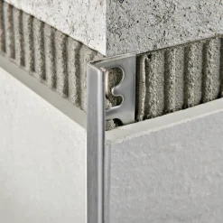 Tilbehør Til Fliser^Proterminal PTAC vinkel fliseprofil 6 mm x 2,7 m