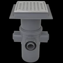 Outlet Purus afløbsskål Ø110 mm m/ flextop, rist og ramme