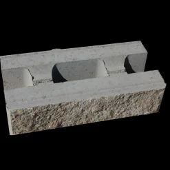 RBR Støttemure^BB-Mur Grå 29x58x15 cm