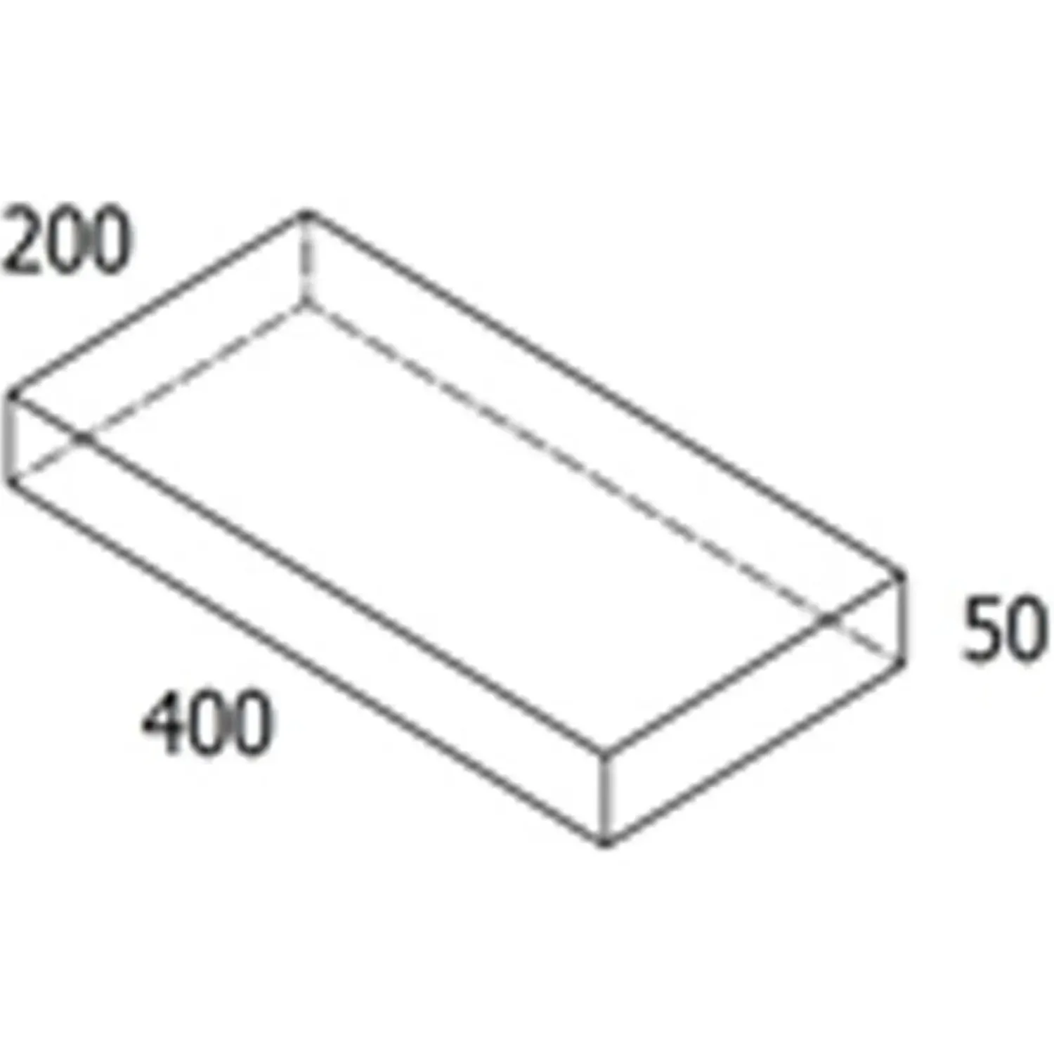 Hot RBR Nordic-Line Koks havefliser 20x40x5 cm